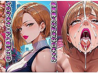 [4k Hentai Anime]deepthroat A Gal Cum In Her Mouth Pussy Ahegao