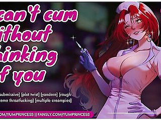 Sexy Yandere Nurse Learns Her Lesson - Erotic Audio [creampie] [extreme Throatfucking] [submissive]