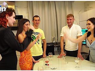 Swingers Staged A Big Sex Orgy For The New Year! With Katty West