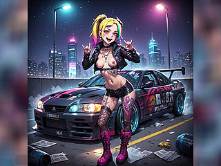 Gol Anime Hot Cars and Hot Girls