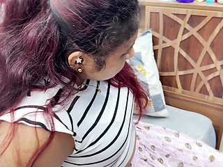 Step Stepsister Fucked by Step Stepbrother While Step Stepsister Alone in Home, Step Stepbrother Seduce Step Stepsister and Hot