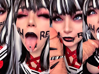 Fat Ahegao Slut Worships Your Bwc