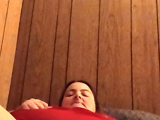 Miss my boyfriend's big cock so have fun with myself