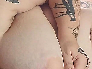 BBW Masturbates While Sucking Your Tiny Cock