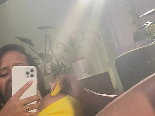 When the Mirror Gets in the Way of My Squirt