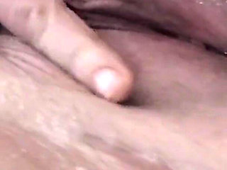 Taking a Bath After Getting Cum on My Tits