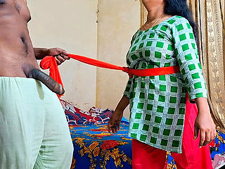 Desi Boyfriend Fucks Hot Maid GF in Doggy Style - Tight Pussy Sex