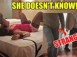 Husband's Surprise Gift: Blindfolded French Wife Left Alone with a Strange - Catrine Croissant