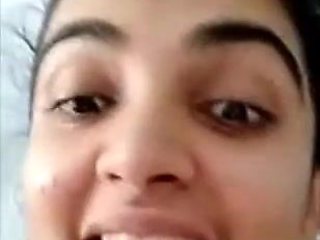 Horny indian housewife stripping nude fingering pussy on webcam