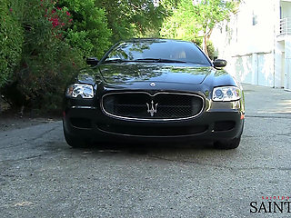 Tanya loves sharing her husband's massive cock with the babysitter