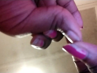 Trying to rid of the nail polish on my nails but failing first part?