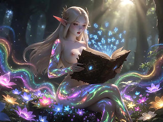 AI - The Silver Garden - Elfa's Intimate Story Chapter 1 - EN