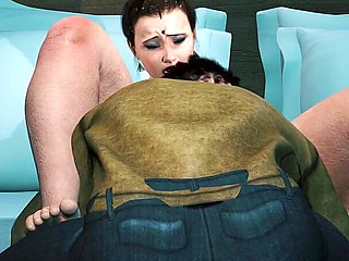 Desi Indian Stepmom Having Sex with Her Stepson's Friend in the Bedroom