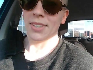 Alt Redhead Cums After Public Exhibitionism