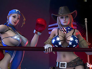Tina Armstrong In Tag Team America: 4th Of July Special