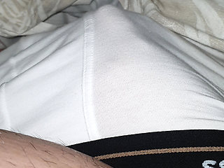 Step mom a new handjob for first time under step son underwear