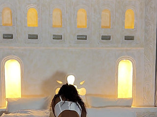 Girl in Hotel Room Alone Masturbating