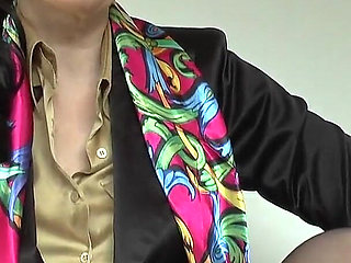 Satin Fetish: Hot Masturbation Game, Lady Victoria Valente