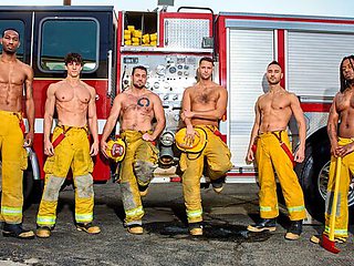 Gorgeous double penetration with a hot busty brunette Eva Angelina