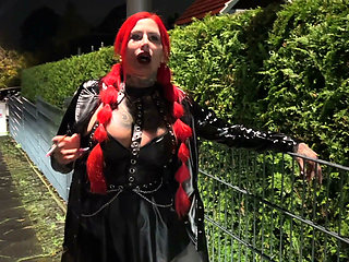Out and about like a mangy street whore