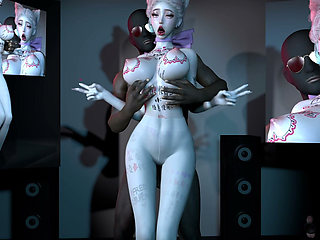 3D Big Boobs Slut Got Fucked by BBC