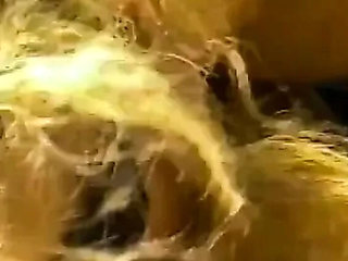 Ginni Lewis outdoor gangbang granny fucked hard on the floor