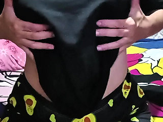 My wife is so hot masturbating in front of a camera