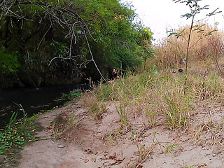 Encounter with a Stranger at a Waterfall Ends in Sex.