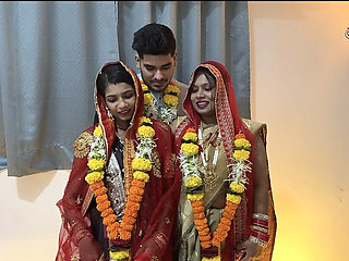 Aksha and Sanjana Got Married to Aman and Aman Took Them Home and They Had Physical Relations on the Night of the Wedding