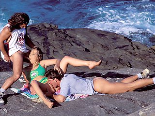 Lydia Gets Both Sockets Penetrated in MMF Threeway on Tropical Island - Private Porn Sex Videos