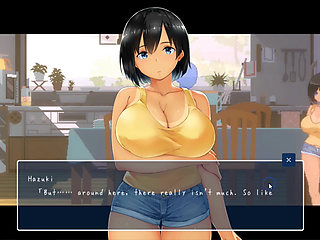 Hentai Game - Busty Woman’s Intense Summer Sex in the Countryside