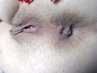 Playing with My Hairy Holes Close up