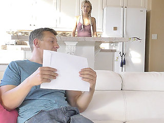 Flunky Stepdaughter Does EXTRA Work With Stepdad To Avoid Punishment