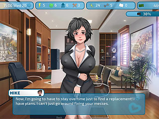 Love & sex second base: Asian secretary with big boobs wants to be spanked ep 15