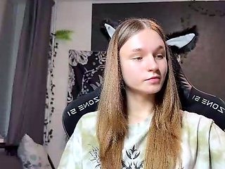 Curly Blonde Teen Records Solo Dildo Masturbation More at