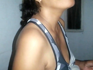 Father in Law's Gigantic Dick Hangs Out Under His Sarom for Step Daughter