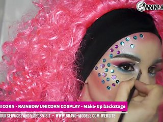 Adelle Unicorn and Adelle's babe clip by Bravo Models