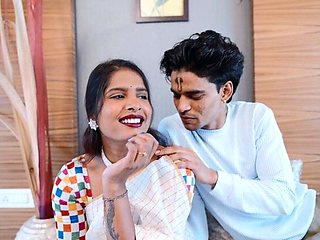 Kamasutra61's New Boyfriend Fucks His Girlfriend Hard in Their First Meeting - Anal, Blowjob, and Desi Bhabhi Action