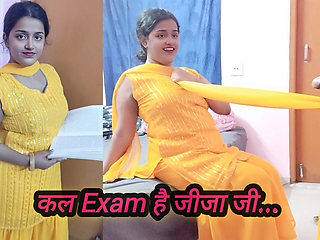 Innocent Sali in Yello Haldi Lehenga Confused About Exams - Jija Gives Practical Marriage Lesson