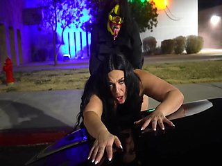Picked Up After She Won Her 3rd Avn Award In Las Vegas And Surprised Her With A Night On The Town 5 Min - Alex Blair And Gibby The Clown