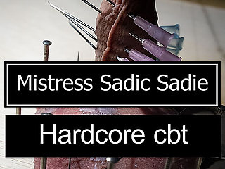 Hardcore CBT with Fishhooks and Needles