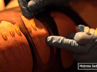 Needle Bondage and CBT