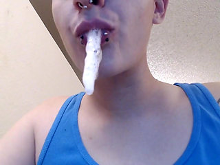 Eat it snot slave snot sandwhich