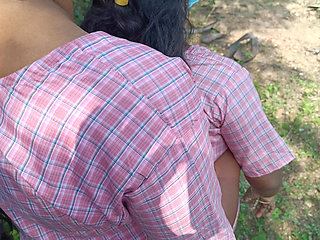 Forest side school girl lesbian fucking