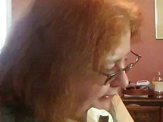 BBW nurse Vicki enjoys eatting a chocolate vanilla ice cream popsiscle