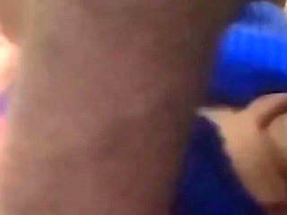 Busty Wife Unknowingly Sucks Two Cocks and Swallows Cum