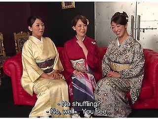Reiko Kobayakawa And Akari Asagiri Plus Friend Kimono Sex Party