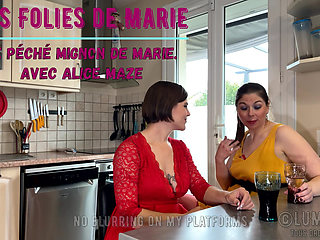 Anal with Marie Lumacarie and Alice Maze