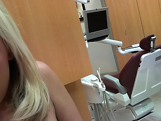 I Know That Girl - Blonde Britney Beth & Eric Turn a Routine Checkup Into a Mean Titty Fuck & Pussy Pounding