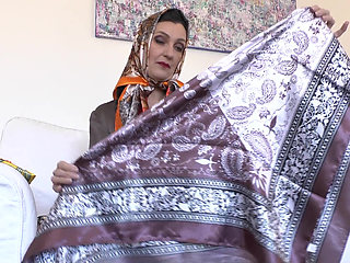 Exciting Satin Scarf Games! Lady Victoria Valente